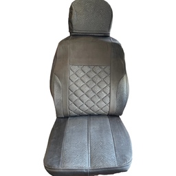 روکش صندلی مخمل لیزری با پاخور چرم مناسب برای رانا پلاس،رانا،پژو 206و207