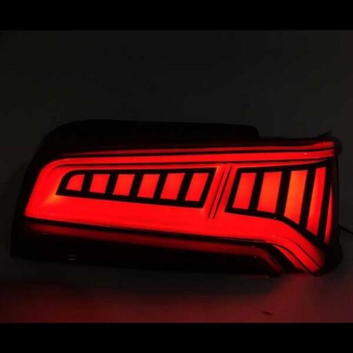 چراغ خطر  - عقب اسپرت پژو 405 سه بعدی طرح آئودی تمام قرمز  برند شاهین