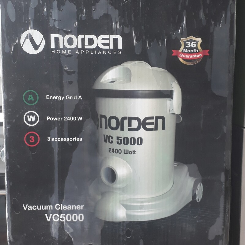 جاروبرقی نوردن  مدلVC5000     جارو برقی سطلی Norden با ضمانت شرکتی
