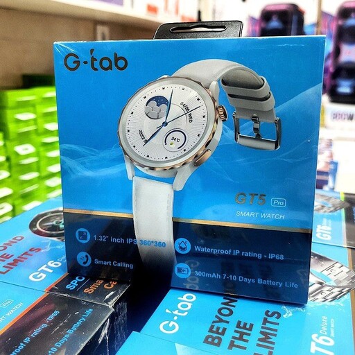 ساعت هوشمند زنانه gt5pro از شرکت جی تب 