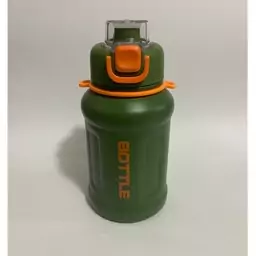 فلاسک مدل bottle گنجایش 0.65 لیتر رنگ سبز تیره کد8