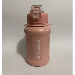 فلاسک مدل bottle گنجایش 0.65 لیتر رنگ صورتی کد11