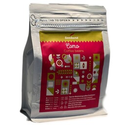 دانه قهوه کومو سیدانو 1 کیلوگرمی (70 درصد عربیکا 30 درصد روبوستا)