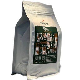دانه قهوه روما سیدانو 500 گرمی (60 درصد عربیکا 40 درصد روبوستا)