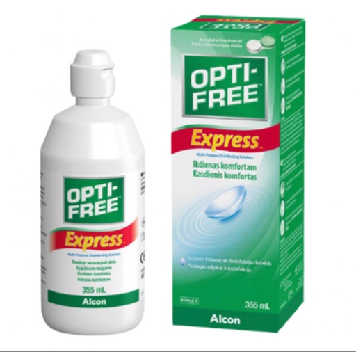مایع لنز - محلول لنز  120ml اپتی فری Opti free
