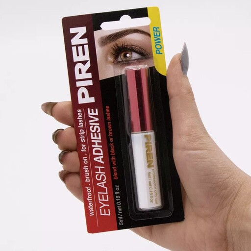 چسب مژه پیرن قلمی اصل piren eyelash چسب کاشت مژه مصنوعی پیرن در قرمز مواد سفید چسبمژه Piren بهترین چسب کاشتمژه والیوم 