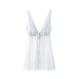 لباس خواب جلو باز گت دار سایز 32 تا 62 رنگ سفید