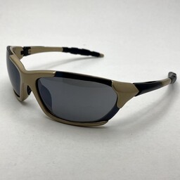 عینک اسپرت طلایی خاص نشکن مناسب برای موتورسواری کوهنوردی دوچرخه سواری اسکی دویدن ورزش اسکی طبیعت گردی و ... کد 13343