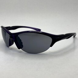 عینک اسپرت بنفش پر رنگ مناسب برای موتورسواری کوهنوردی دوچرخه سواری اسکی دویدن ورزش اسکی طبیعت گردی و ... کد 13709