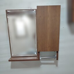آیینه باکس پی وی سی طرح چوب سایز 60در60 ( ارسال با تیپاکس و پس کرایه)