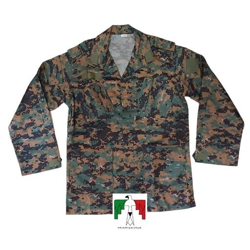 لباس دیجیتال سبز یگان ویژه جیب کج درجه یک ضخیم لباس یگان ویژه لباس استتار لباس نظامی مردانه لباس کوهنوردی کار لباس ارتشی
