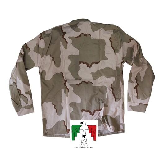 لباس کویری مرزبانی پارچه شطرنجی درجه یک لباس مرزبانی لباس نظامی مردانه کوهنوردی لباس کار لباس استتار کویری لباس چریکی