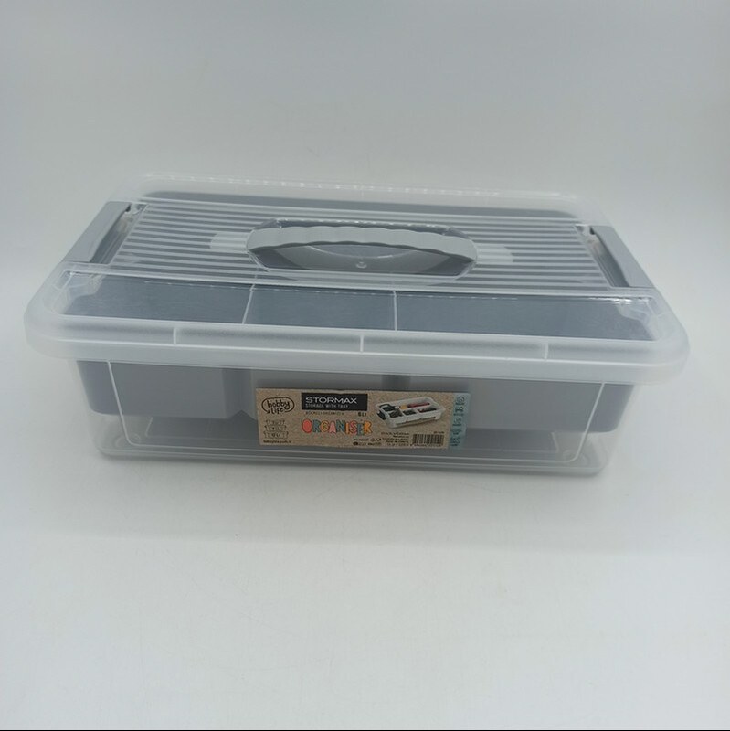 جعبه ابزار چند قسمتی 6 لیتری هوبی لایف مدل 02.1306