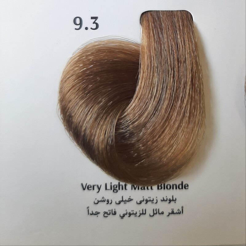 رنگ مو ایتوک بلوند زیتونی خیلی روشن 9.3 حجم 100میل تاریخ انقضا تا 1406