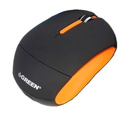 ماوس گرین مدل GM 103W نارنجی Green Wireless Optical Mouse GM103W Orange