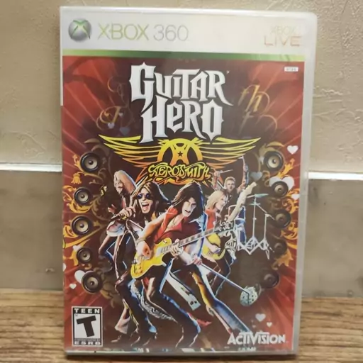 بازی ایکس باکس 360 GUITAR HERO AEROSMITH 