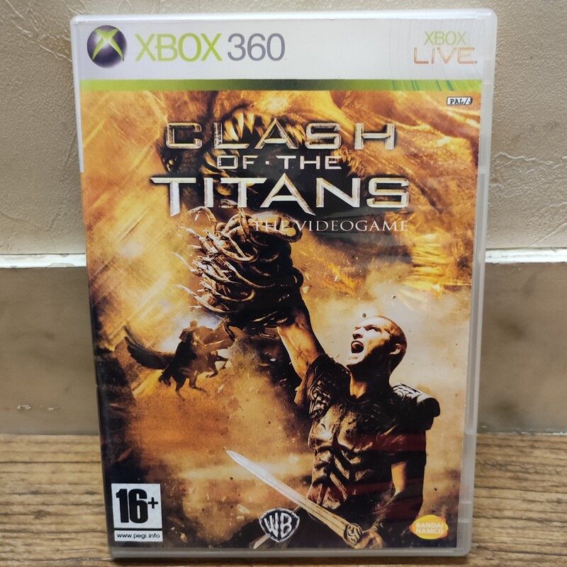 بازی ایکس باکس 360 CLASH OF THE TITANS THE VIDEO GAME 