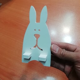 استند خرگوشی  شلف نگهدارنده  کارت ویزیت، موبایل، قاب عکس.. ضخیم، ضد آب و تاشو