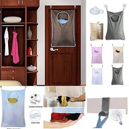 کیسه رخت چرک پشت درب اتاق یا حمام 