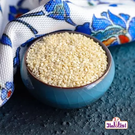 کنجد سفیداعلا  250 گرمی کاملا تمیز (کنجدسفیدهندی)