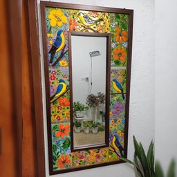 قاب آینه نما کاشی  (هزینه ارسال به صورت پسکرایه و به عهده مشتری می باشد)