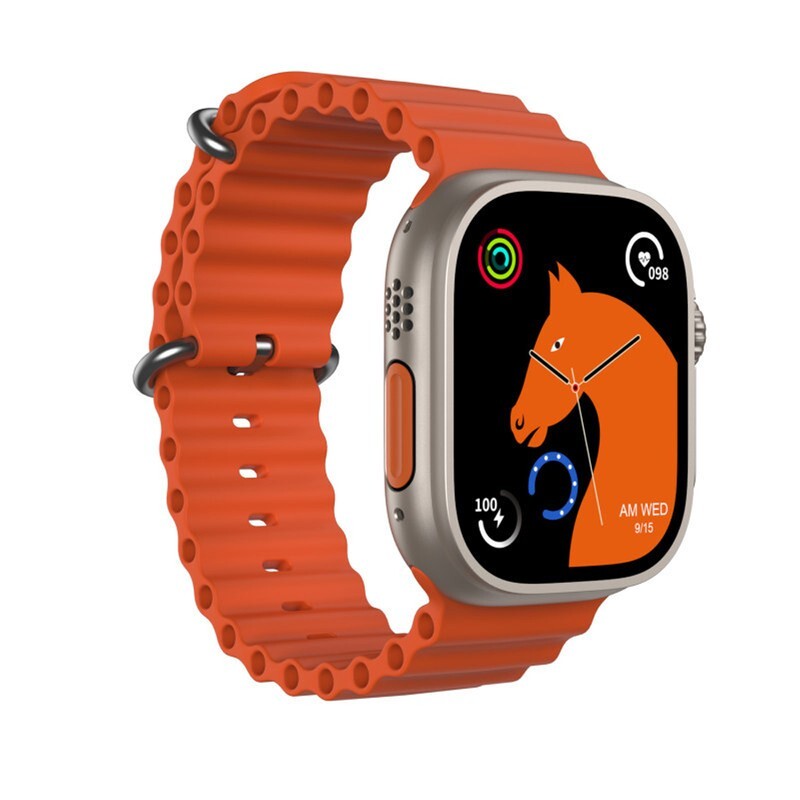 ساعت هوشمند اولترا اسمارت واچ مدل T900ultra رنگ نارنجی