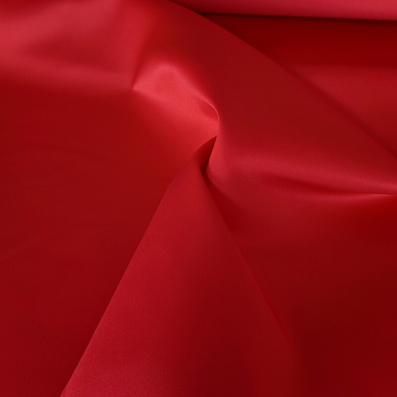 پارچه ساتن آمریکایی تایوان رنگ  قرمز (با کیفیت ترین ساتن آمریکایی وارداتی ) 