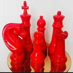 شطرنج دکوری 6 تایی سایز بزرگ در رنگهای متنوع