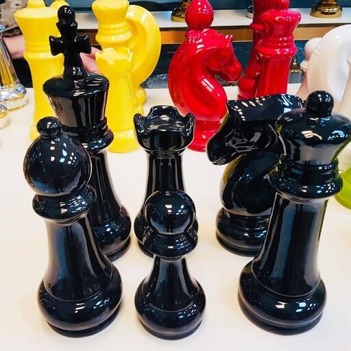 شطرنج دکوری 6 تایی سایز کوچک در رنگهای متنوع