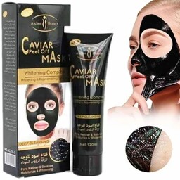 ماسک ذغال ایچون بیوتی بلک ماسک ضدآکنه و لایه بردار  اصلی مراقبت پوستی 