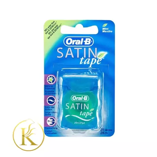 نخ دندان اورال بی مدل ساتین با طعم نعنا Oral-B SATIN

