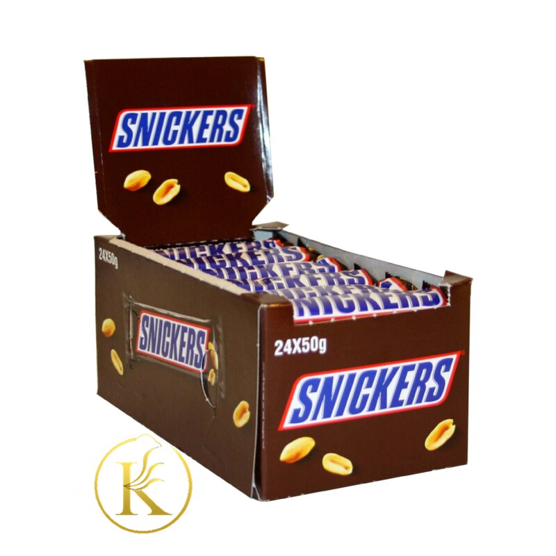 شکلات مغزدار اسنیکرز باکس 24 عددی Snickers

