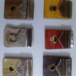 کالیمبا چوبی 17 تیغه در رنگ و مدل های مختلف به همراه کیف برزنتی و ارسال سریع با تخفیف 