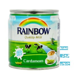 شیر غلیظ شده ابوقوس 170 گرمی rainbow quality milk