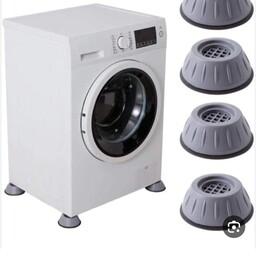 لرزه گیر ماشین لباسشویی و ماشین ظرفشویی بسته چهار عددی  پایه لرزه گیر در پلاسکو دهقان 
