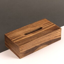 جعبه ی دستمال کاغذی چوبی