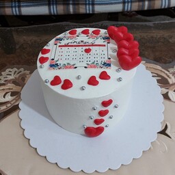 کیک عاشقانه کیک تولد عاشقانه کیک تولد همسر 