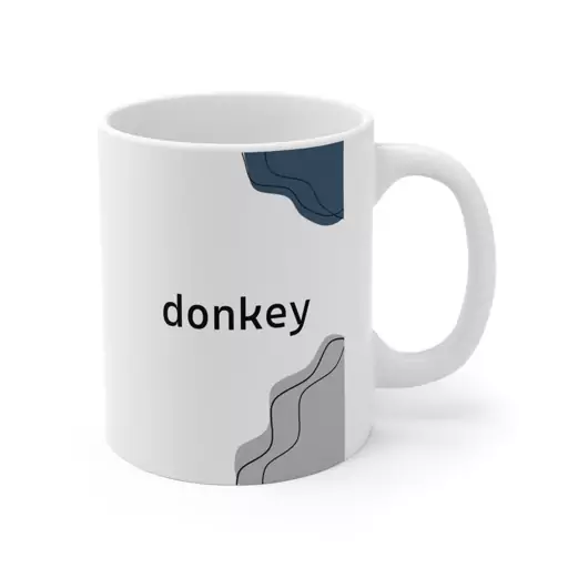 ماگ طرح خر Donkey مدل NM1259