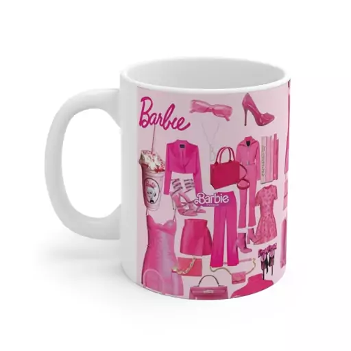 ماگ طرح فیلم باربی The Movie Barbie مدل  NM1391