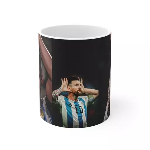 ماگ طرح لیونل مسی Lionel Messi مدل NM1581