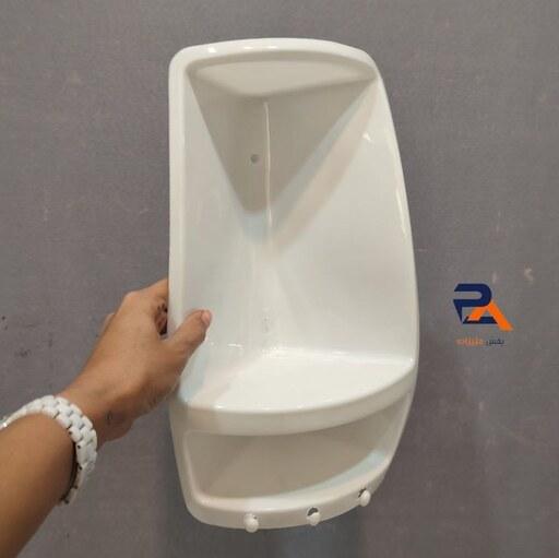 قفسه حمام یا کنج حمام مدل سه گوش غزال تهیه شده از مواد نو                      