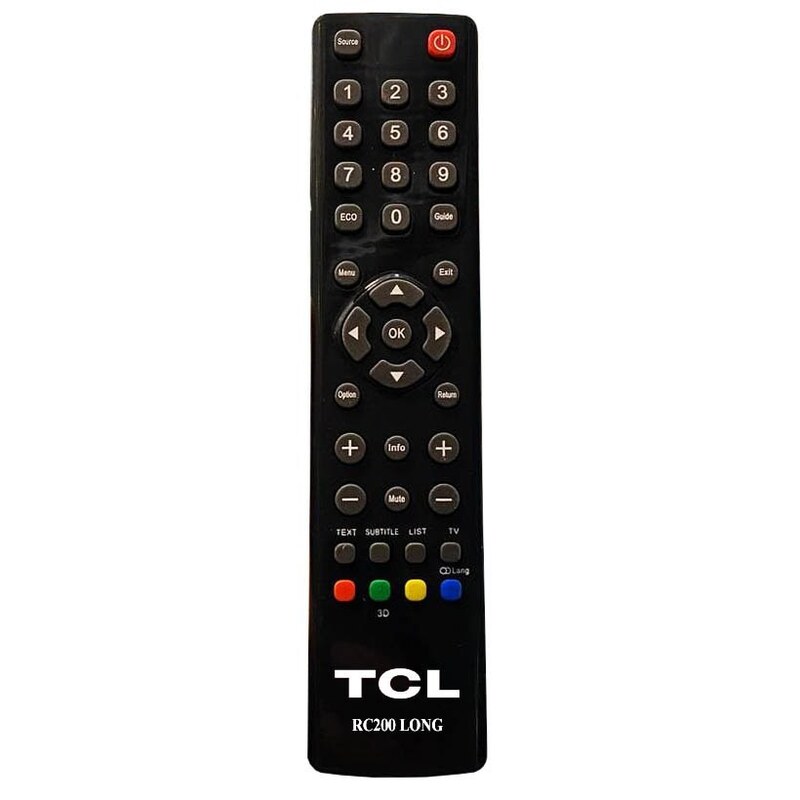 کنترل تلویزیون  تی سی ال  مدل TCL LONG