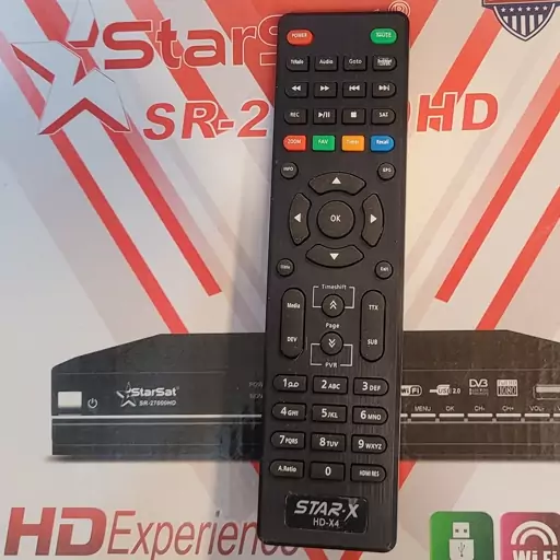 کنترل گیرنده استارایکس STARXوSTAR.XوStar.x4وSTAR.X4HD