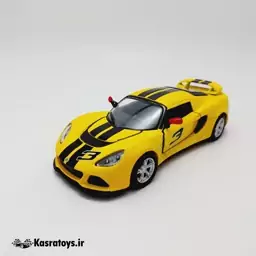 ماشین فلزی لوتوس Lotus exige s 2012 کینسمارت زرد