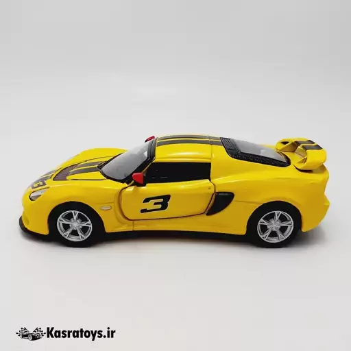 ماشین فلزی لوتوس Lotus exige s 2012 کینسمارت زرد