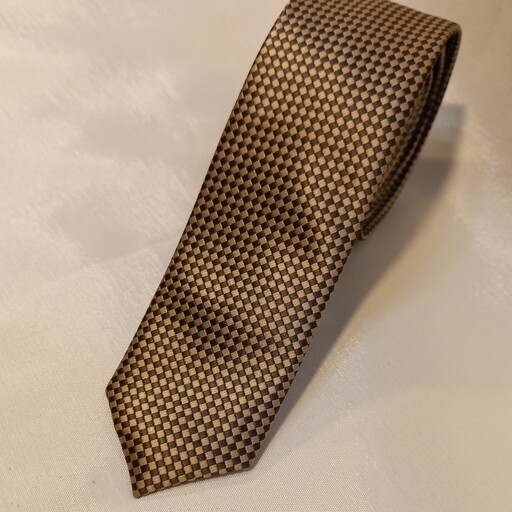 کراوات قهوه ای زیتونی ترک اصیل کیفیت عالی کد 71 کار جدید هست