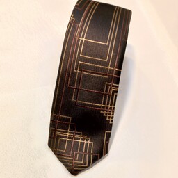 کراوات مشکی زیتونی کاره خاص ترک اصیل کیفیت عالی کد 76 کار جدید هست