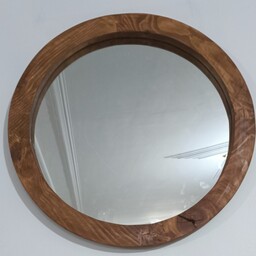 آینه گرد چوبی قطر 15 تا  25