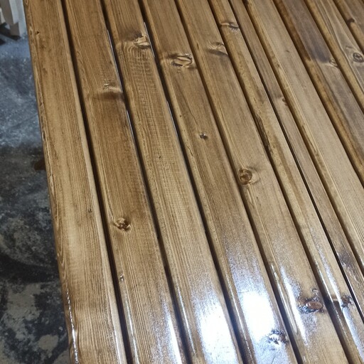 میز ناهار خوری چهارنفره چوبی تاشو بدون صندلی  تمام ابزار فول کیفیت(ارسال بصورت پس کرایه)