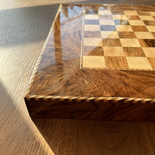 تخته شطرنج ریشه گردو
